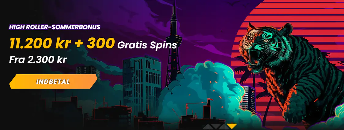 High Roller-bonussen til den store første indbetaling